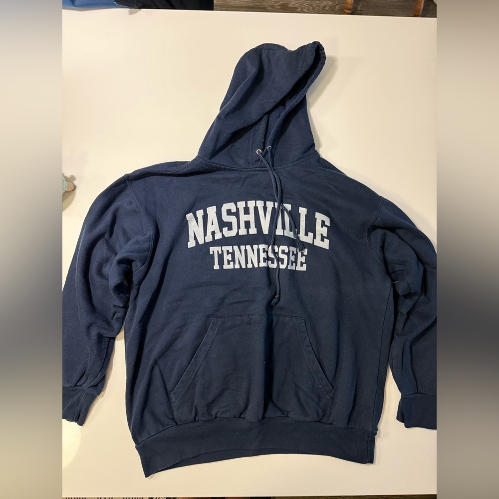 Navy Blue Nashville Tennessee Hoodie